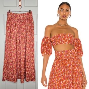 Iorane Floral Maxi Skirt